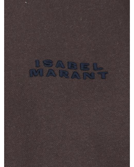 Isabel Marant Gray "shad" Crew Neck Sweatshirt