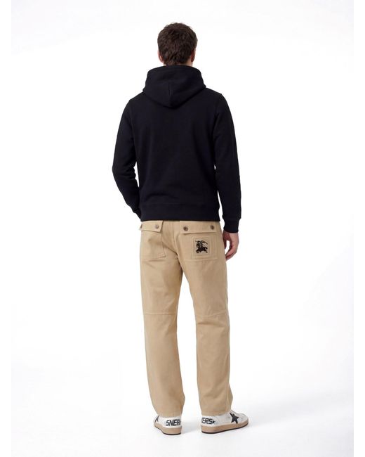 Burberry Black Simon Hoodie for men