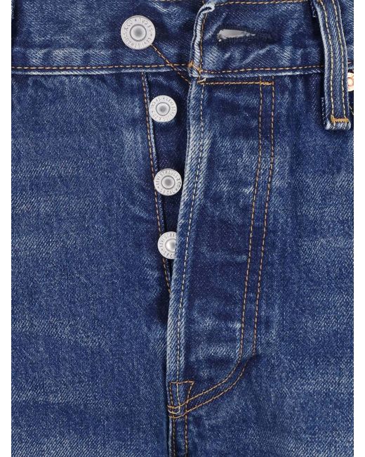 Levi's Strauss Blue Jeans "501 Selvedge" for men