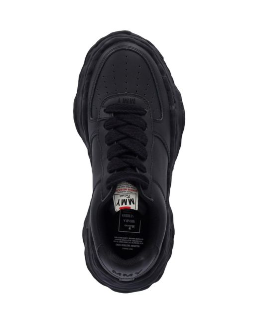 Maison Mihara Yasuhiro Blue "Og Wayne" Low-Top Sneakers