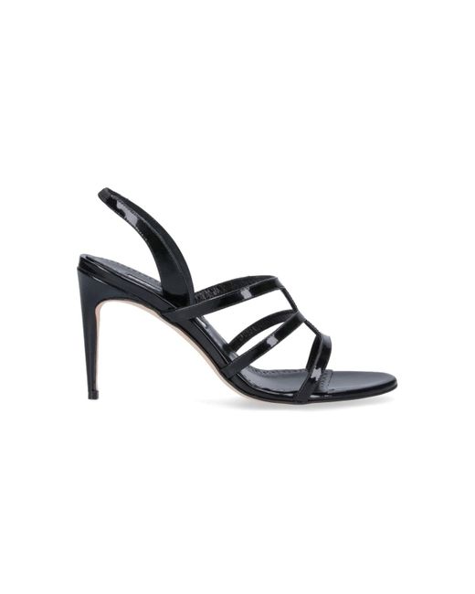 Manolo Blahnik Metallic Artysa Sandals