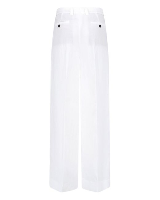 Pantaloni Dritti di Incotex in White