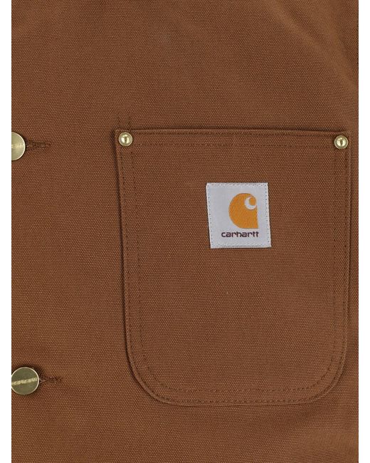 Carhartt Brown Jacket “Og Chore” for men