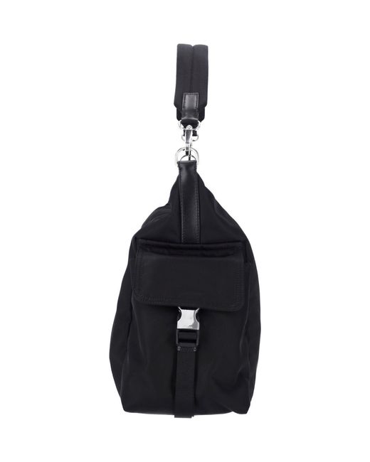 Borsa A Spalla "Explore" di Prada in Black da Uomo