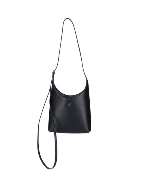 Courreges Black Tote Bag "Melt"