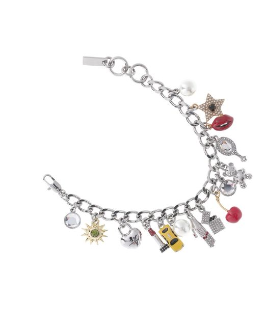 Marc Jacobs White Bracelet "The Trinket Charm"