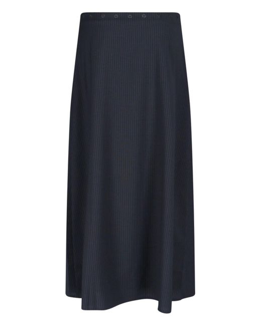 Paloma Wool Blue Pinstripe Maxi Skirt