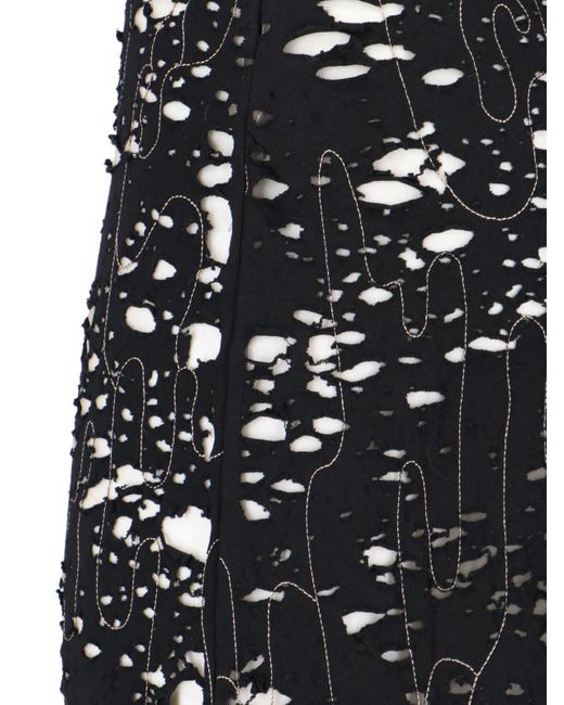 DIESEL Black 'o-leena' Maxi Skirt