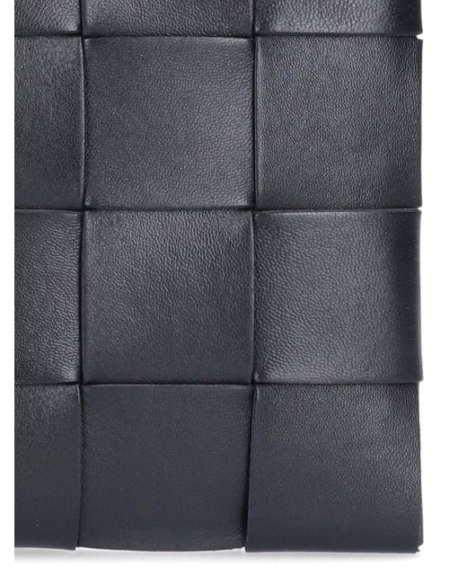 Bottega Veneta Gray 'Intrecciato' Pochette