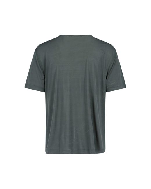 T-Shirt Basic di Lemaire in Gray da Uomo