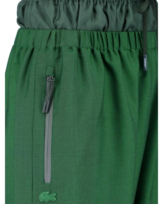 Lacoste Green Sweatpants for men