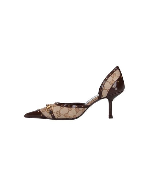 Gucci Metallic Heels “Savoy”