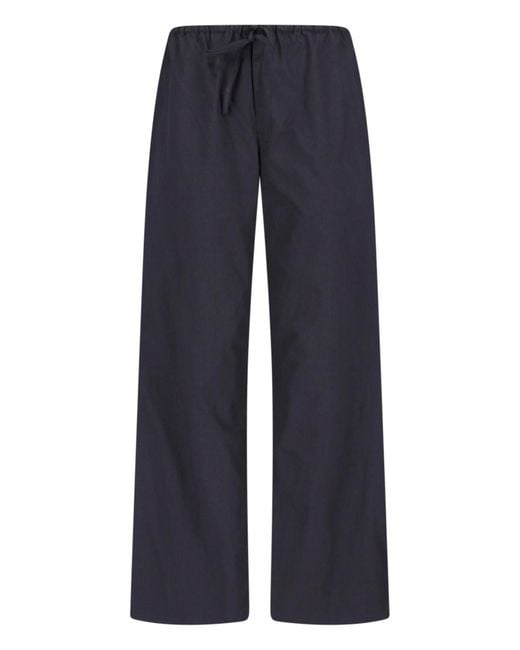 Matteau Blue Straight Leg Sweatpants