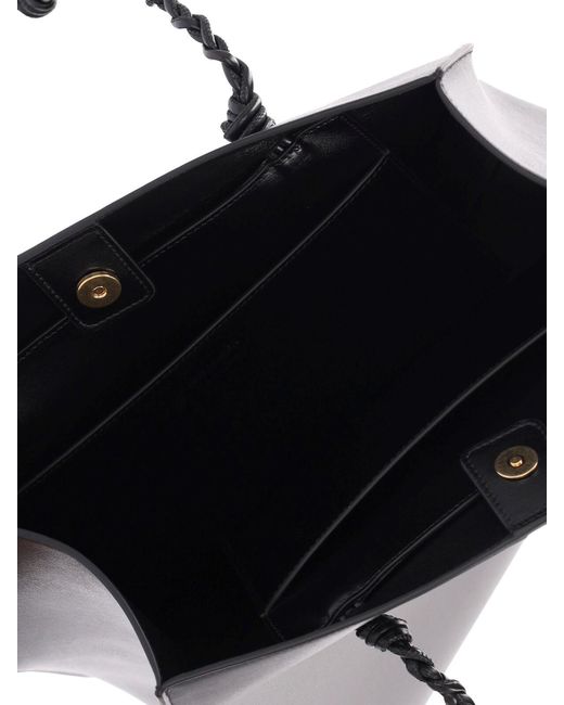 Borsa Tote "Tangle" di Jil Sander in Black
