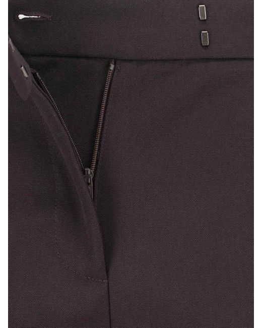 McQueen Blue Wool Pants