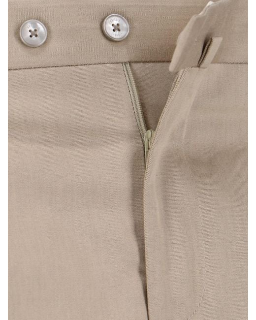 Pantaloni Chino di Briglia 1949 in Natural da Uomo