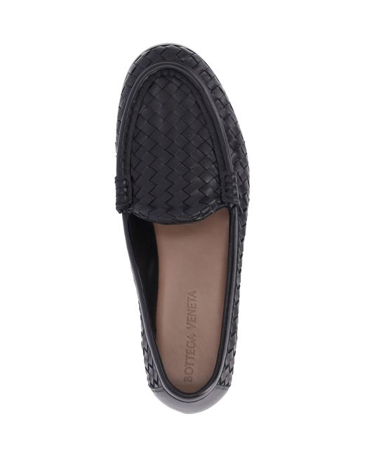 Bottega Veneta Black Loafers “Silenzio” for men