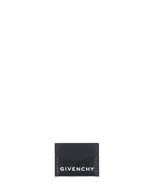 Givenchy Leather Logo Cardholder in Nero (Black) for Men | Lyst