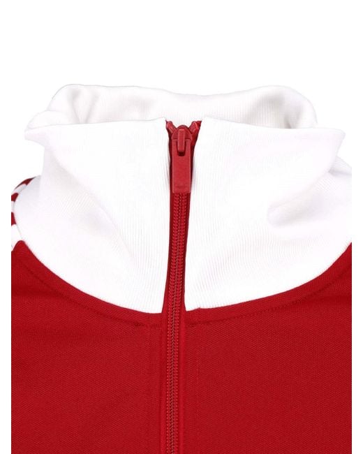 Adidas Red Zip Hoodie "Firebird" for men