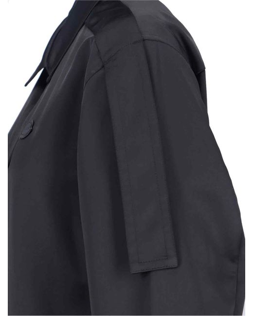 Moncler Genius Blue X Ee72 By Edward Enninful Satin Shirt