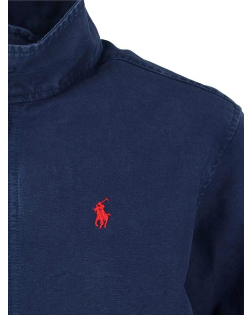 Polo Ralph Lauren Blue 100% Cotton Jacket