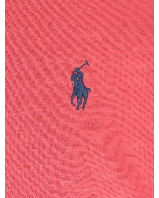 Polo Ralph Lauren Pink T-Shirt Logo for men