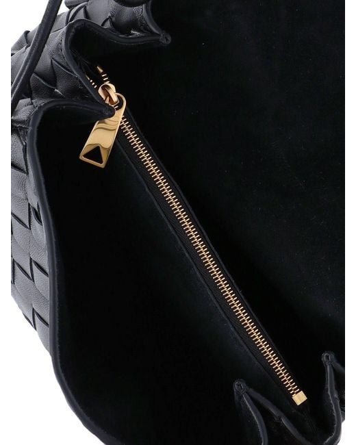 Bottega Veneta Black Clutch "Notturno"