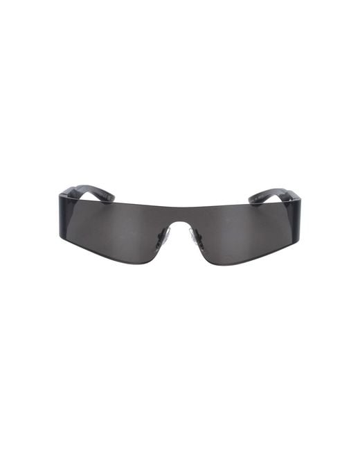 Balenciaga Black Designer Sunglasses For