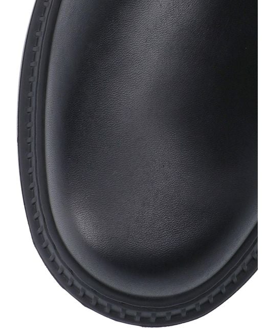 Stivali Biker "Domino" di Fendi in Blue