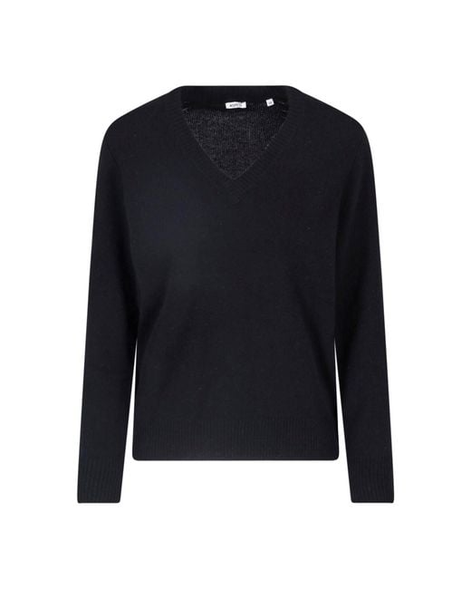 Aspesi Blue Wool Sweater