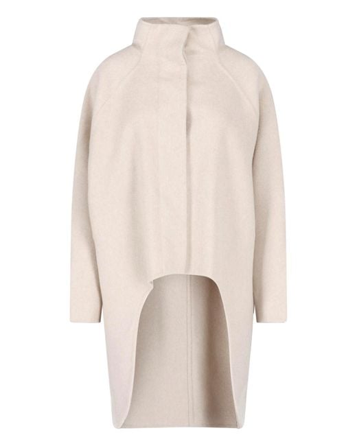 Alaïa Natural Cashmere Coat