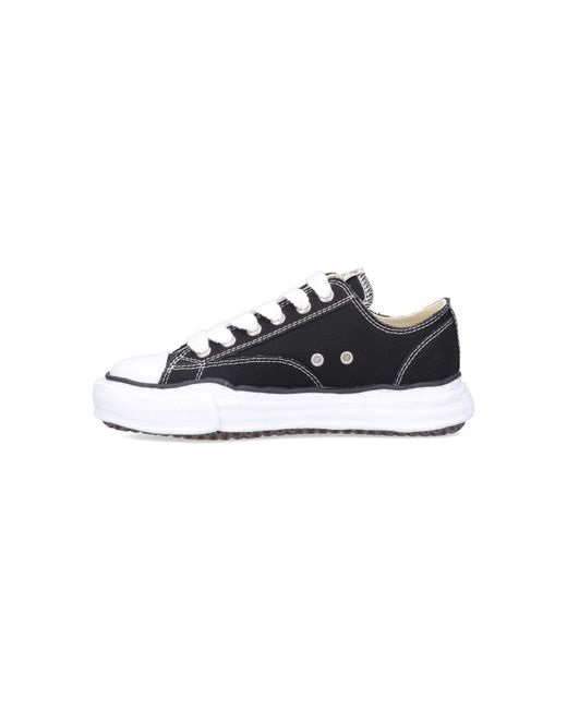Maison Mihara Yasuhiro Black 'Original Sole' Sneakers