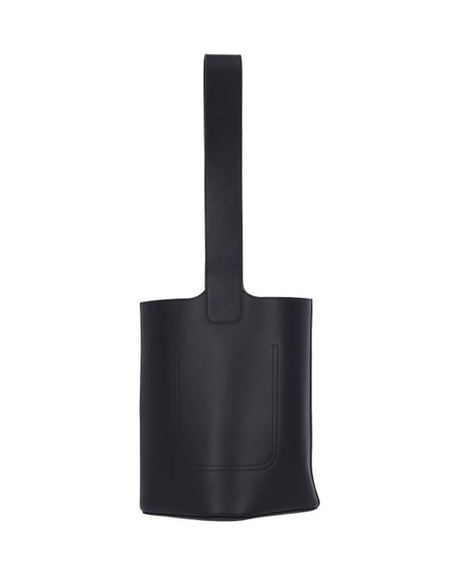 Borsa "Pebble Bucket" di Loewe in Black