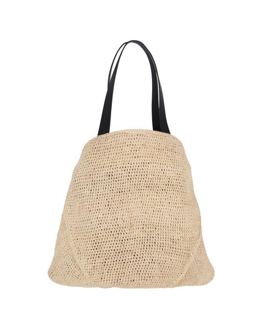 Loewe Natural Medium Shopper Bag "Punch Hole"