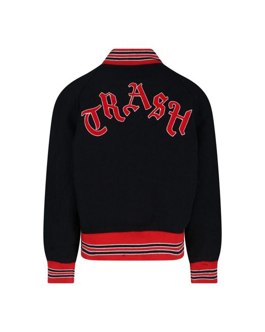 Bomber Logo di Needles in Black da Uomo