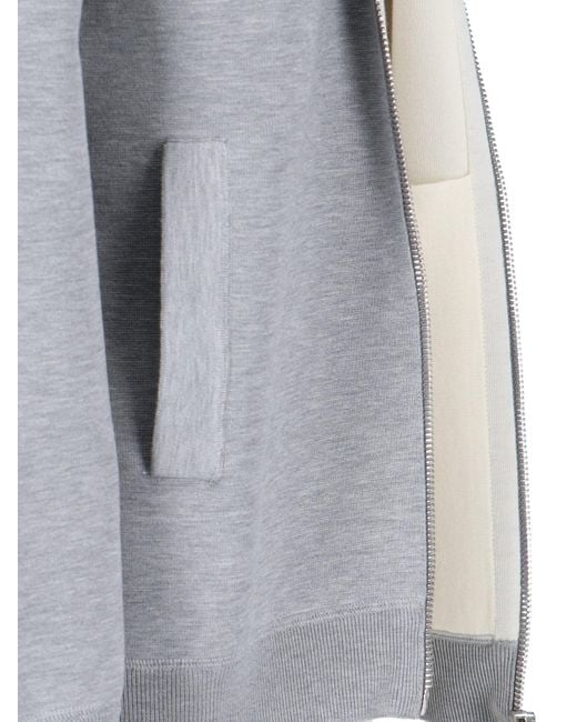 Gucci Gray Knitted Zip Cardigan