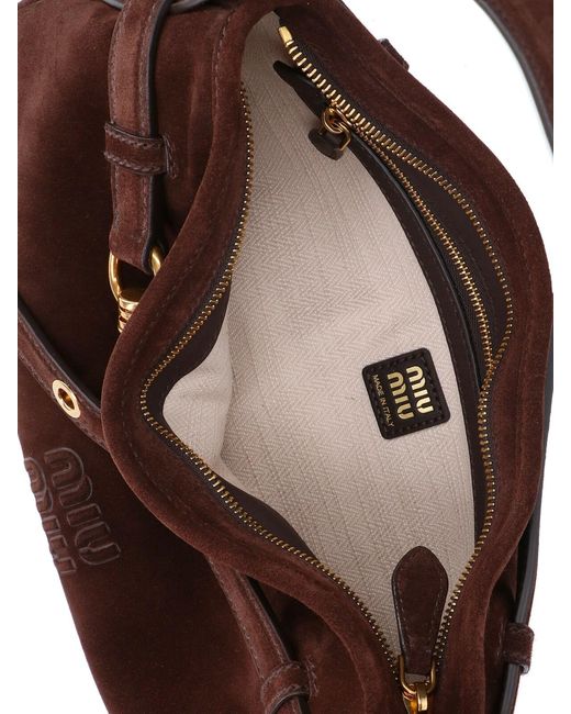 Miu Miu Brown "Aventure" Bag