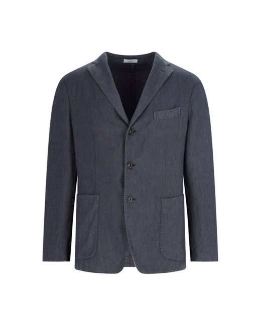 Boglioli Blue 'k-jacket' Blazer for men