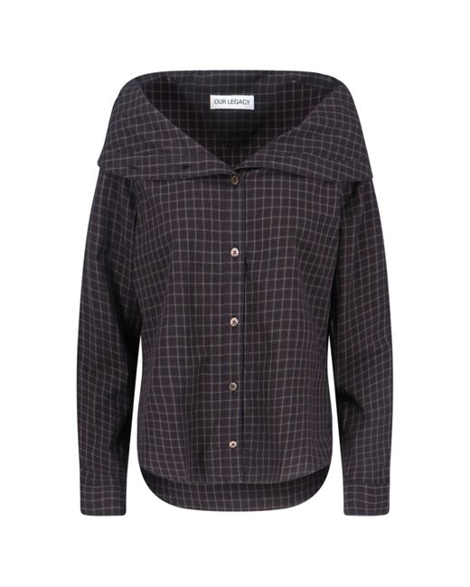 Our Legacy Black Kaonashi Shirt
