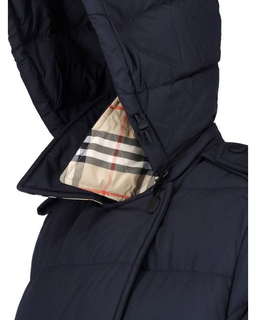 Burberry Blue Padded Jacket