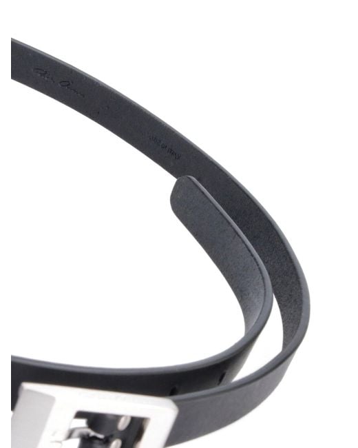 Rick Owens Black Belt "Mini Stooges"