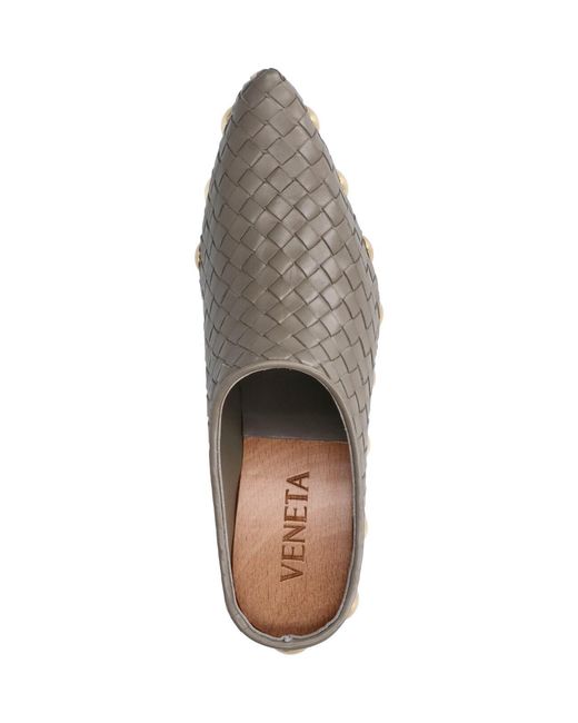 Bottega Veneta Gray Mules "Gondola"