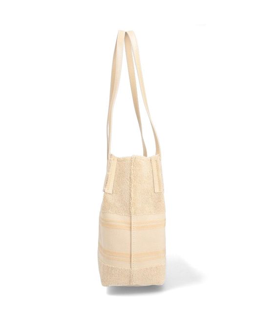 Balmain Natural Small Tote Bag "Release"