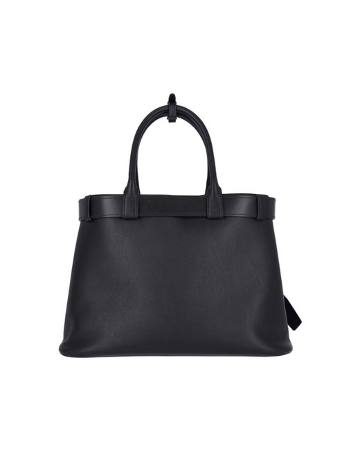 Prada Black Large Handbag "buckle"