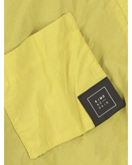 KIMO NO-RAIN Yellow Waterproof Cape