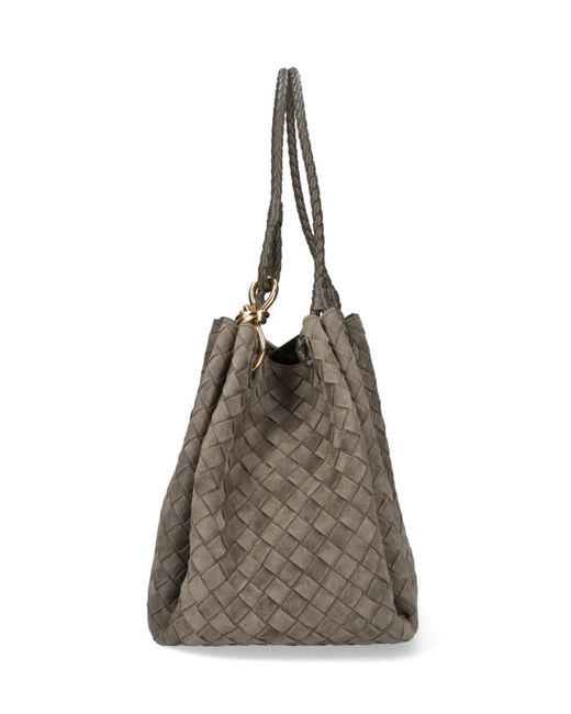 Bottega Veneta Gray "Parachute" Large Bag