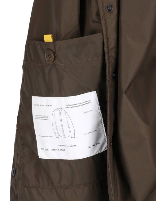 Aspesi Brown Button Jacket