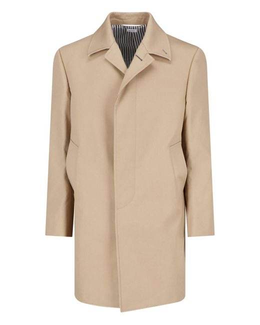 Thom Browne Natural Jacket "Mackintosh Bal" for men