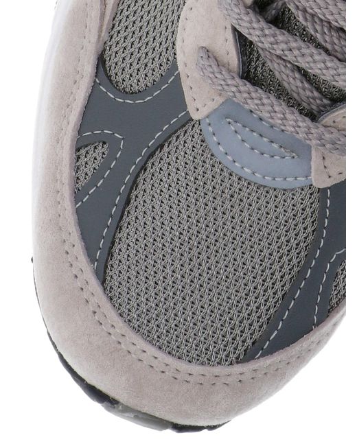 New Balance White Sneakers Pelle for men