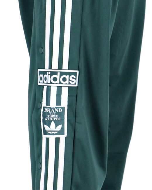 Adidas Green Adibreak Track Pants for men